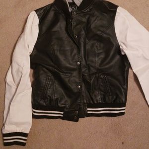 Pleather jacket